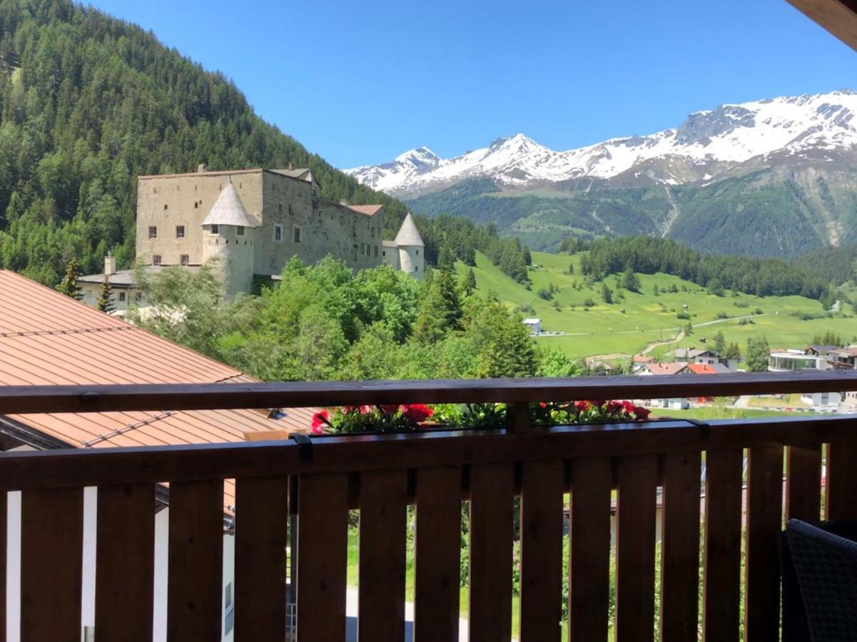 Hotel Berghof Nauders Bagian luar foto